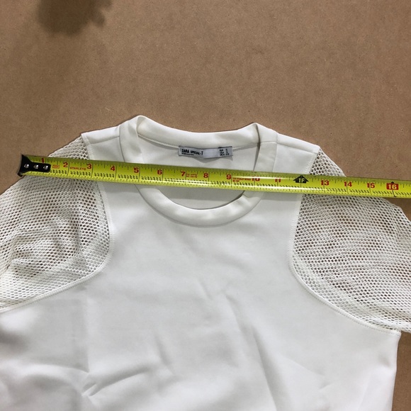 Zara Special-T Mesh sleeve dress/top size S - Picture 7 of 8